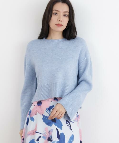 PINKY & DIANNE / ピンキーアンドダイアン ニット・セーター | ◆スパンコールニット | 詳細2