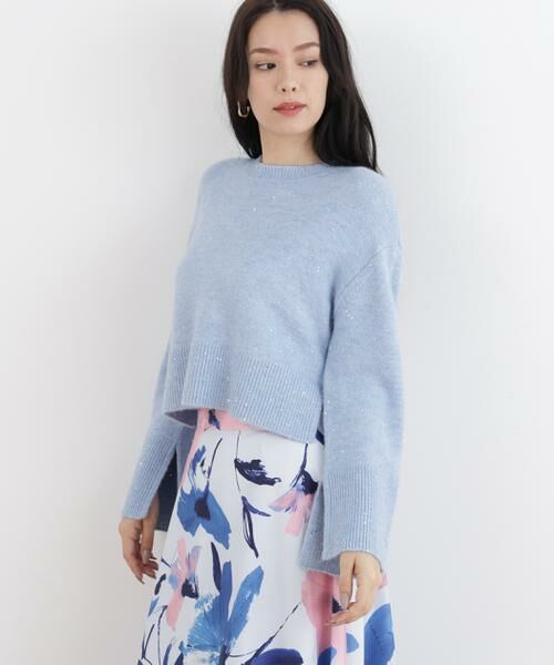 PINKY & DIANNE / ピンキーアンドダイアン ニット・セーター | ◆スパンコールニット | 詳細3