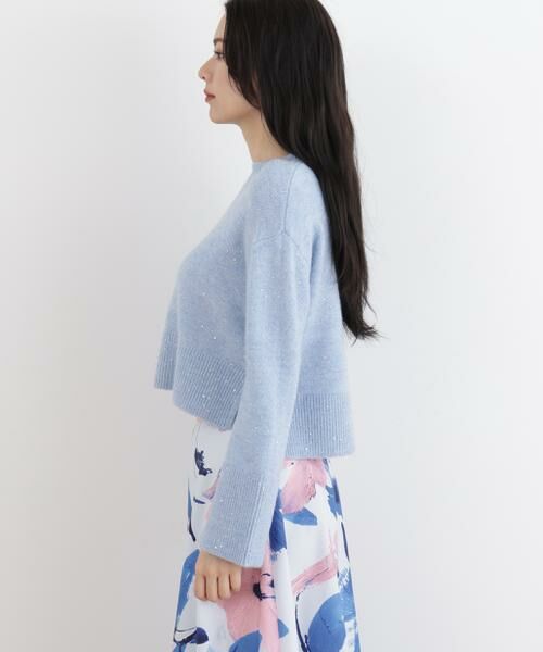 PINKY & DIANNE / ピンキーアンドダイアン ニット・セーター | ◆スパンコールニット | 詳細6