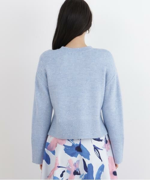 PINKY & DIANNE / ピンキーアンドダイアン ニット・セーター | ◆スパンコールニット | 詳細7