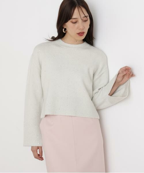 PINKY & DIANNE / ピンキーアンドダイアン ニット・セーター | ◆スパンコールニット | 詳細14