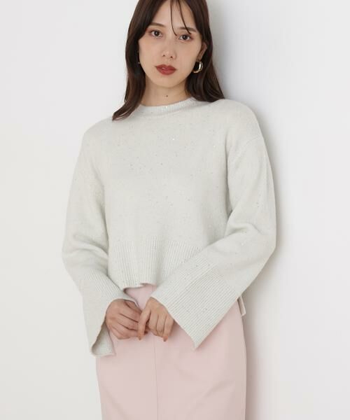 PINKY & DIANNE / ピンキーアンドダイアン ニット・セーター | ◆スパンコールニット | 詳細15