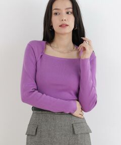 PINKY & DIANNE / ピンキーアンドダイアン ニット・セーター | ◆プルオーバーシンプルハイゲージ