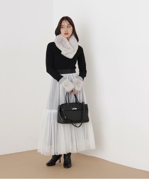 PINKY & DIANNE / ピンキーアンドダイアン ニット・セーター | ◆プルオーバーシンプルハイゲージ | 詳細9