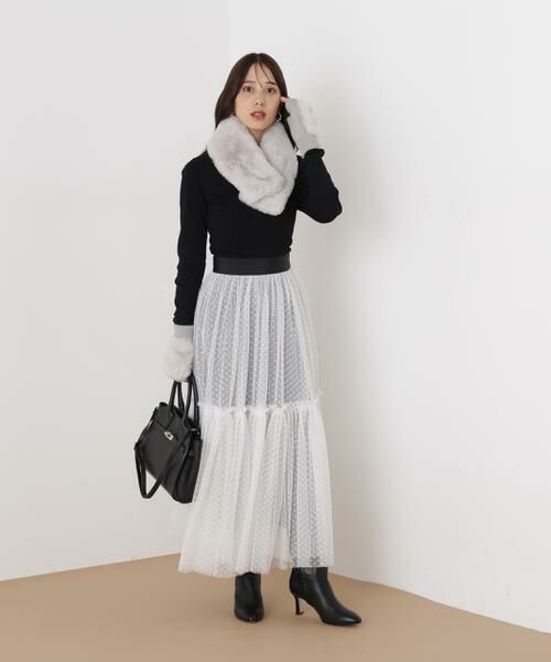 PINKY & DIANNE / ピンキーアンドダイアン ニット・セーター | ◆プルオーバーシンプルハイゲージ | 詳細10