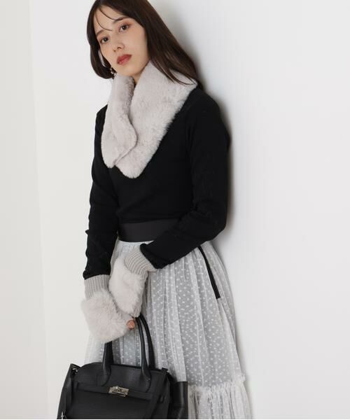 PINKY & DIANNE / ピンキーアンドダイアン ニット・セーター | ◆プルオーバーシンプルハイゲージ | 詳細11