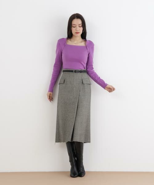 PINKY & DIANNE / ピンキーアンドダイアン ニット・セーター | ◆プルオーバーシンプルハイゲージ | 詳細16