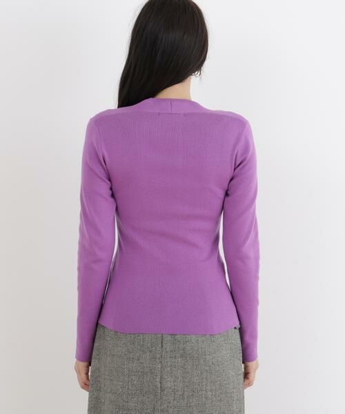 PINKY & DIANNE / ピンキーアンドダイアン ニット・セーター | ◆プルオーバーシンプルハイゲージ | 詳細20