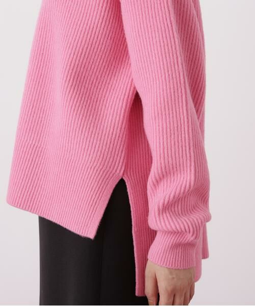 PINKY & DIANNE / ピンキーアンドダイアン ニット・セーター | ◆フードスヌード付きニットプルオーバー | 詳細16