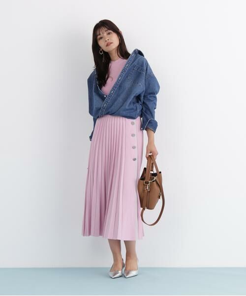 PINKY & DIANNE / ピンキーアンドダイアン シャツ・ブラウス | ネックリボンデニムシャツ | 詳細6