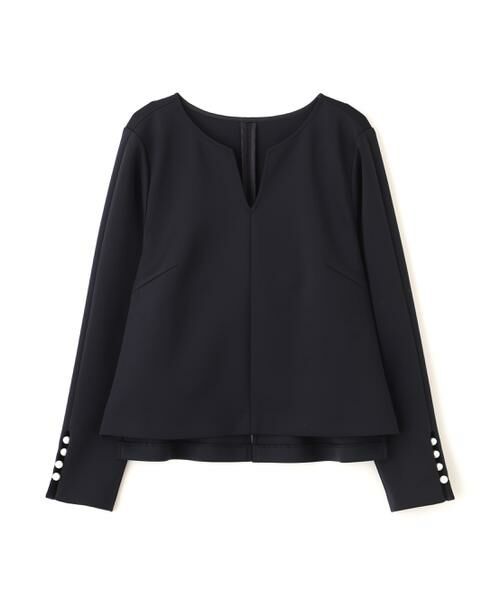 PINKY & DIANNE / ピンキーアンドダイアン シャツ・ブラウス | パールビーズスリーブジャージトップス | 詳細1