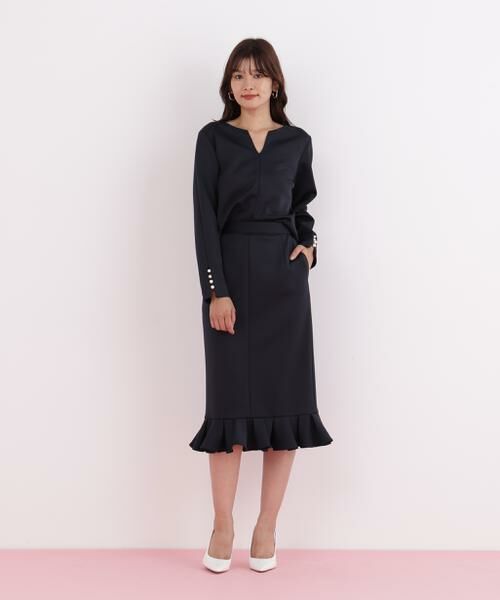 PINKY & DIANNE / ピンキーアンドダイアン シャツ・ブラウス | パールビーズスリーブジャージトップス | 詳細4