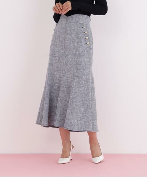 PINKY & DIANNE / ピンキーアンドダイアン スカート | ミックスブッチャーマーメイドスカート | 詳細2