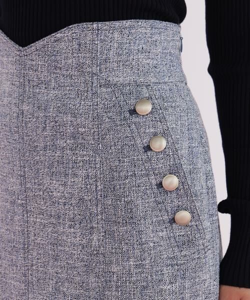 PINKY & DIANNE / ピンキーアンドダイアン スカート | ミックスブッチャーマーメイドスカート | 詳細9