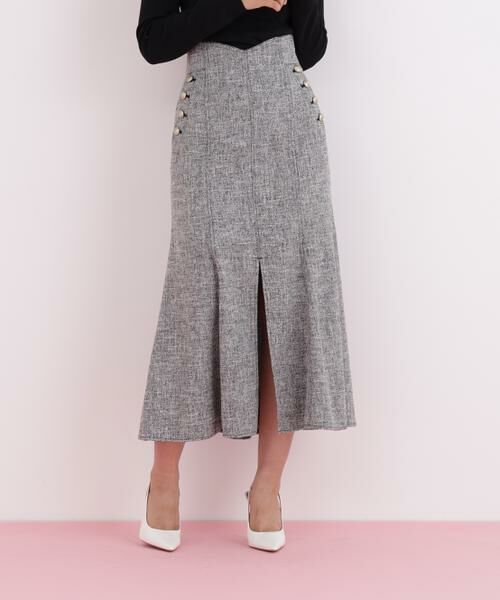 PINKY & DIANNE / ピンキーアンドダイアン スカート | ミックスブッチャーマーメイドスカート | 詳細17