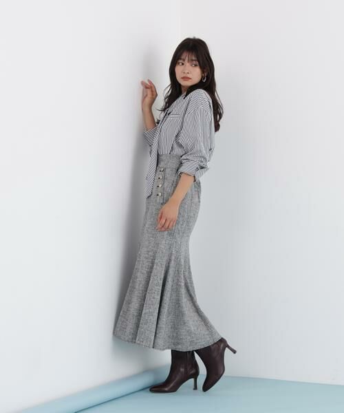 PINKY & DIANNE / ピンキーアンドダイアン スカート | ミックスブッチャーマーメイドスカート | 詳細21