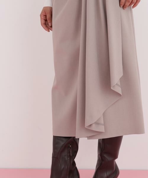 PINKY & DIANNE / ピンキーアンドダイアン スカート | サイドパッチタックスカート | 詳細18