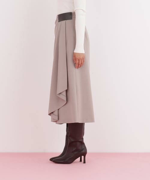 PINKY & DIANNE / ピンキーアンドダイアン スカート | サイドパッチタックスカート | 詳細14