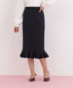 PINKY & DIANNE / ピンキーアンドダイアン スカート | ラッフルヘムジャージスカート