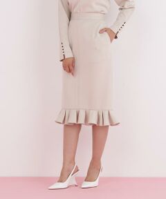 PINKY & DIANNE / ピンキーアンドダイアン スカート | ラッフルヘムジャージスカート