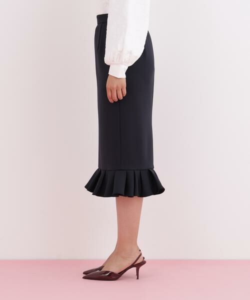 PINKY & DIANNE / ピンキーアンドダイアン スカート | ラッフルヘムジャージスカート | 詳細6