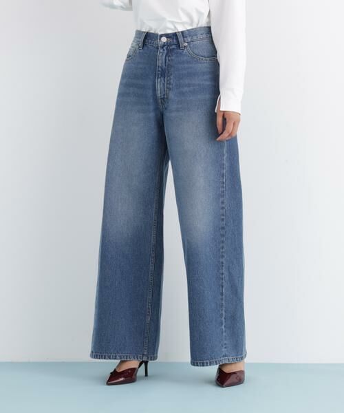 PINKY & DIANNE / ピンキーアンドダイアン パンツ | バギーデニムパンツ | 詳細1