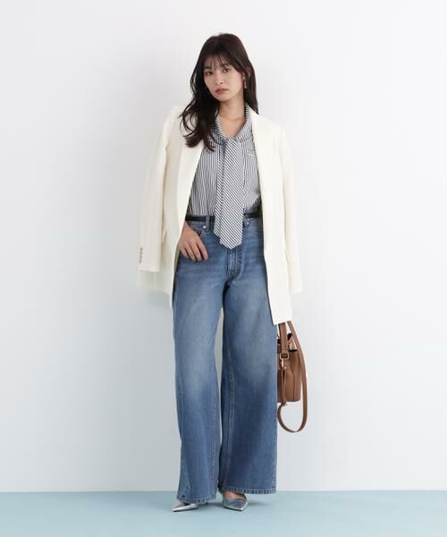 PINKY & DIANNE / ピンキーアンドダイアン パンツ | バギーデニムパンツ | 詳細4