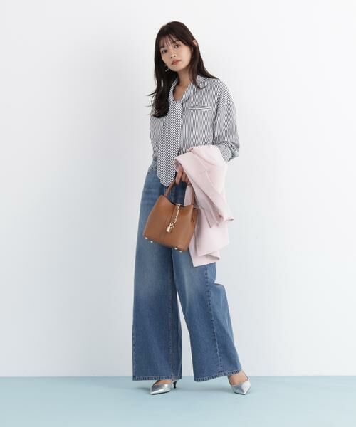 PINKY & DIANNE / ピンキーアンドダイアン パンツ | バギーデニムパンツ | 詳細6