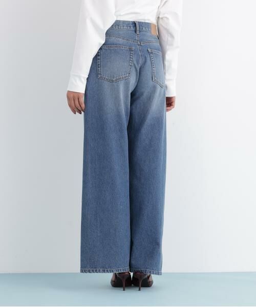 PINKY & DIANNE / ピンキーアンドダイアン パンツ | バギーデニムパンツ | 詳細8