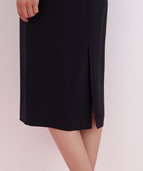 PINKY & DIANNE / ピンキーアンドダイアン ミニ丈・ひざ丈ワンピース | ダイヤモンドネックコンビワンピース | 詳細13