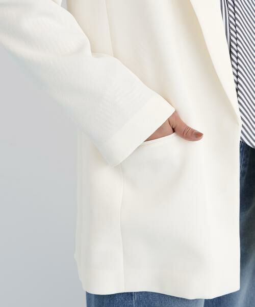 PINKY & DIANNE / ピンキーアンドダイアン テーラードジャケット | ストライプスリーブジャケット | 詳細12