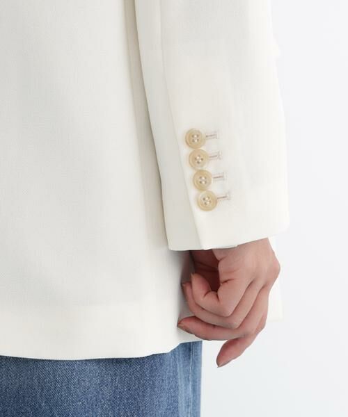 PINKY & DIANNE / ピンキーアンドダイアン テーラードジャケット | ストライプスリーブジャケット | 詳細14