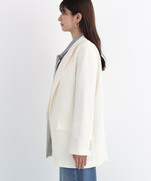 PINKY & DIANNE / ピンキーアンドダイアン テーラードジャケット | ストライプスリーブジャケット | 詳細8