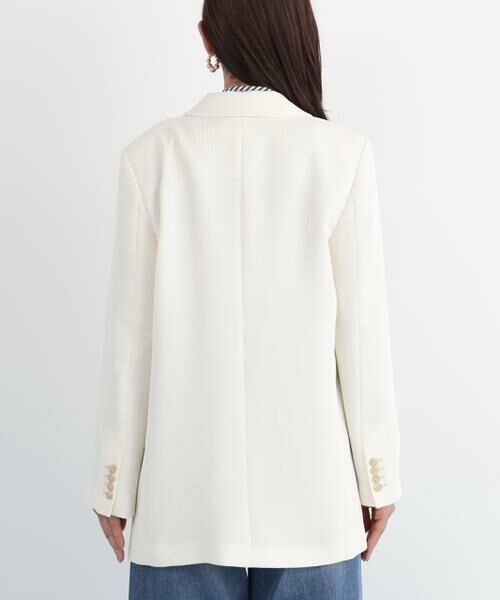 PINKY & DIANNE / ピンキーアンドダイアン テーラードジャケット | ストライプスリーブジャケット | 詳細9