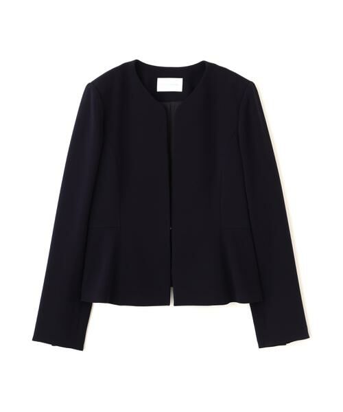 PINKY & DIANNE / ピンキーアンドダイアン テーラードジャケット | キーネックペプラムジャケット | 詳細1
