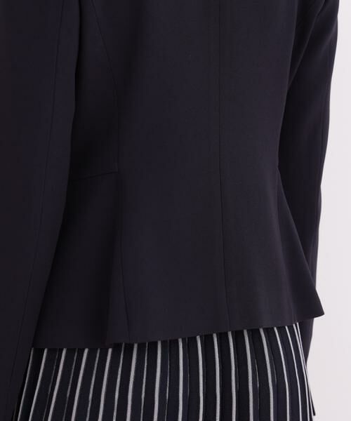 PINKY & DIANNE / ピンキーアンドダイアン テーラードジャケット | キーネックペプラムジャケット | 詳細10