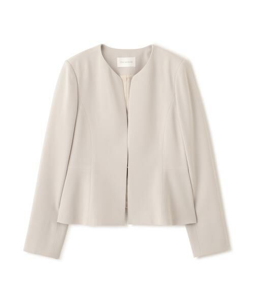 PINKY & DIANNE / ピンキーアンドダイアン テーラードジャケット | キーネックペプラムジャケット | 詳細12