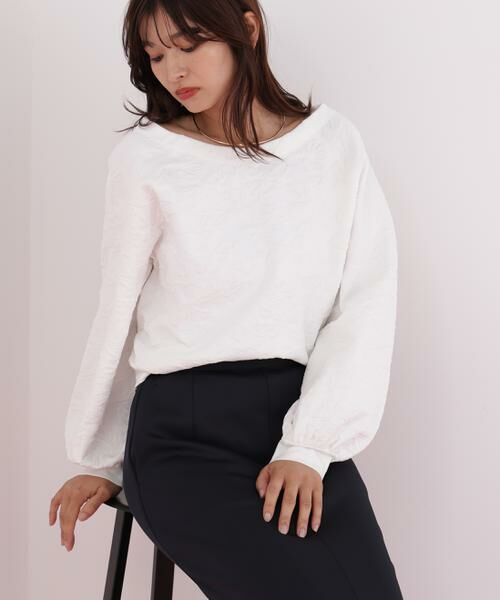 PINKY & DIANNE / ピンキーアンドダイアン ニット・セーター | ニットジャガードＶネックプルオーバー | 詳細8