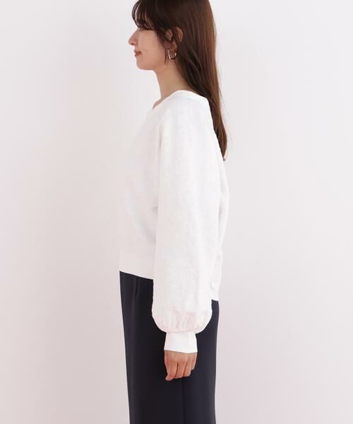 PINKY & DIANNE / ピンキーアンドダイアン ニット・セーター | ニットジャガードＶネックプルオーバー | 詳細12