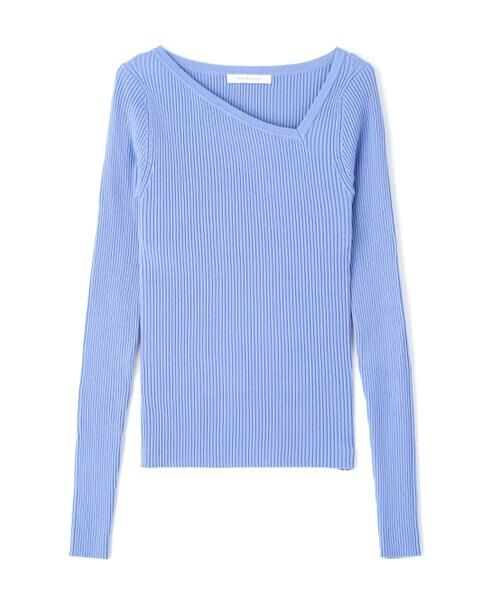 PINKY & DIANNE / ピンキーアンドダイアン ニット・セーター | アシンメトリーネックニットプルオーバー | 詳細1