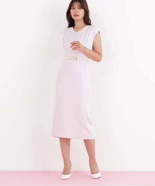 PINKY & DIANNE / ピンキーアンドダイアン ミニ丈・ひざ丈ワンピース | ハイツイストワンピース | 詳細4