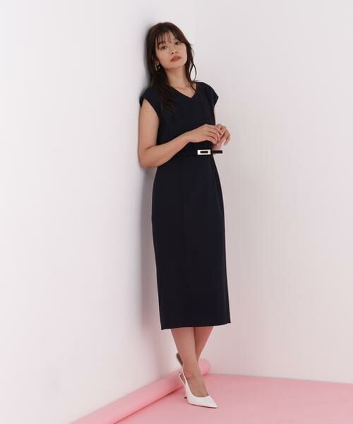 PINKY & DIANNE / ピンキーアンドダイアン ミニ丈・ひざ丈ワンピース | ハイツイストワンピース | 詳細18