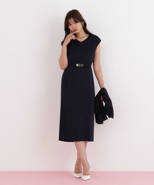 PINKY & DIANNE / ピンキーアンドダイアン ミニ丈・ひざ丈ワンピース | ハイツイストワンピース | 詳細23