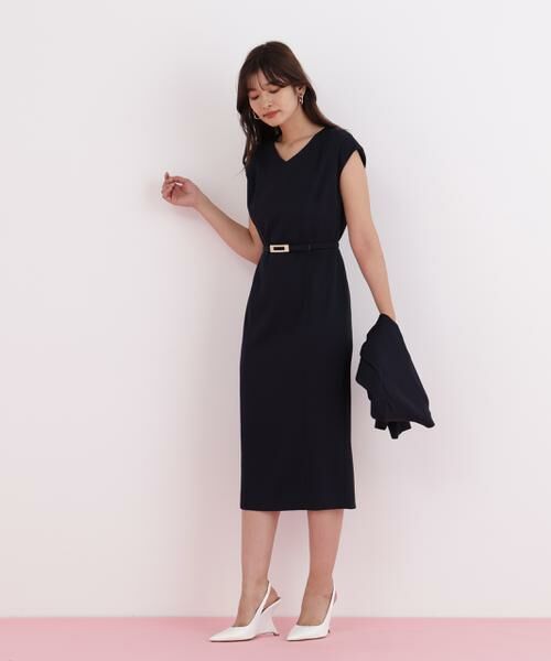 PINKY & DIANNE / ピンキーアンドダイアン ミニ丈・ひざ丈ワンピース | ハイツイストワンピース | 詳細24