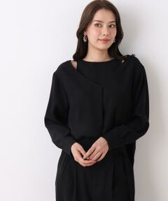 PINKY & DIANNE / ピンキーアンドダイアン シャツ・ブラウス | ダブルサテンレイヤードブラウス