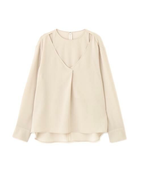 PINKY & DIANNE / ピンキーアンドダイアン シャツ・ブラウス | ダブルサテンレイヤードブラウス | 詳細7