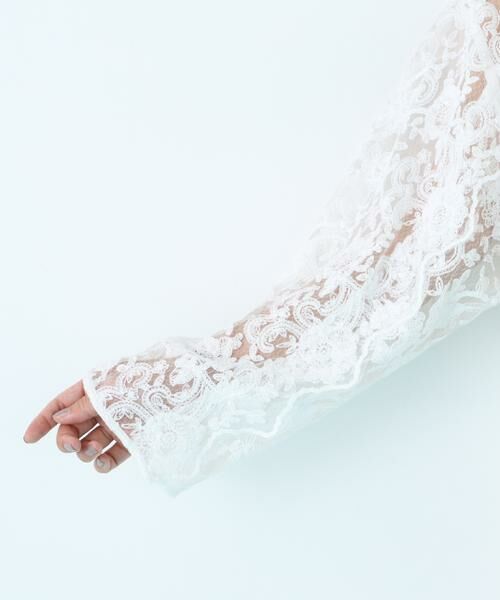 PINKY & DIANNE / ピンキーアンドダイアン シャツ・ブラウス | スカラレースブラウス | 詳細11