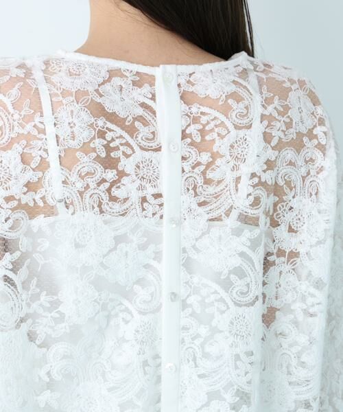 PINKY & DIANNE / ピンキーアンドダイアン シャツ・ブラウス | スカラレースブラウス | 詳細12