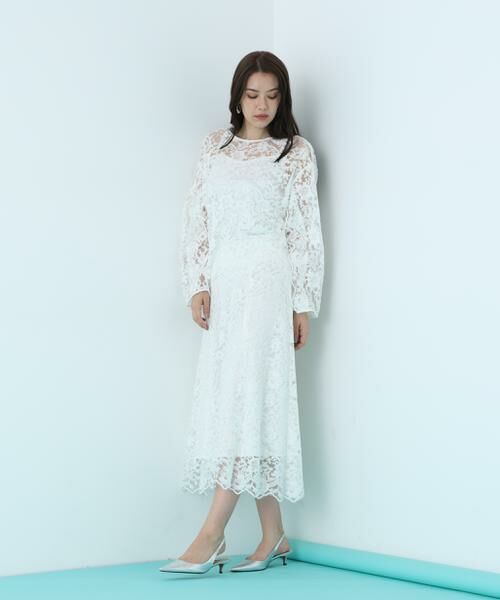 PINKY & DIANNE / ピンキーアンドダイアン シャツ・ブラウス | スカラレースブラウス | 詳細4