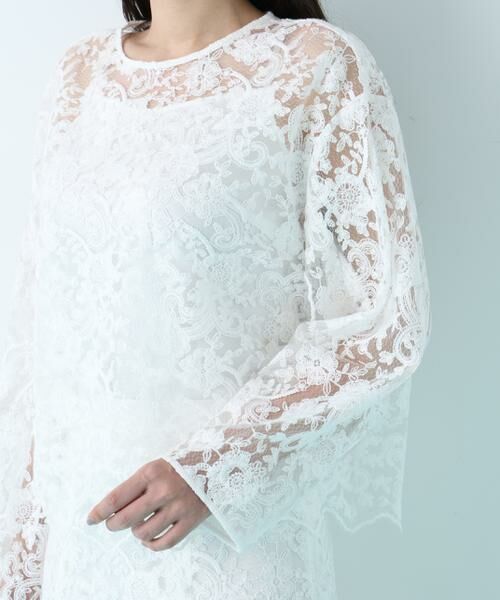 PINKY & DIANNE / ピンキーアンドダイアン シャツ・ブラウス | スカラレースブラウス | 詳細9